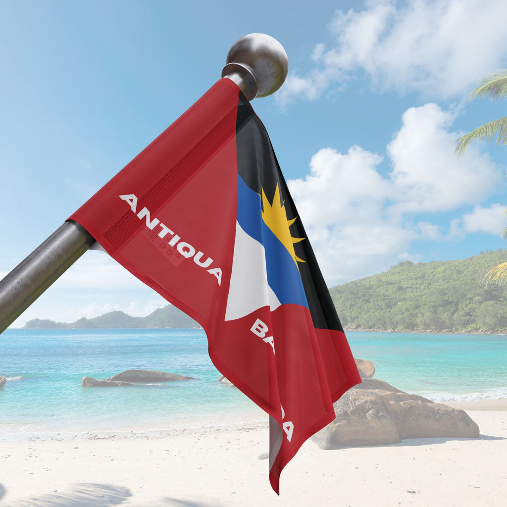 Antigua and Barbuda Flag Wall Art - Irie Blues Boutique