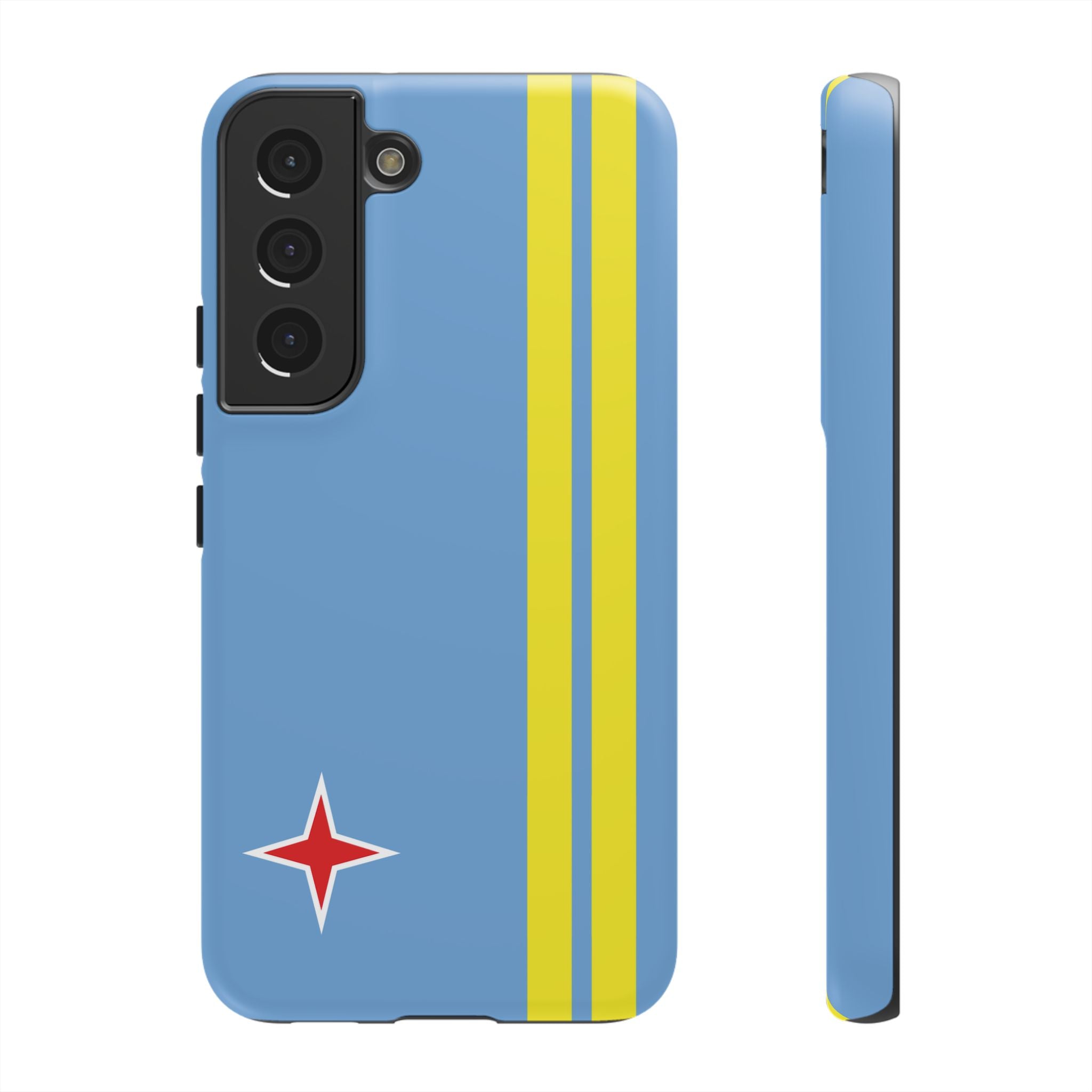 Aruba Flag Tough Phone Case - Irie Blues Boutique