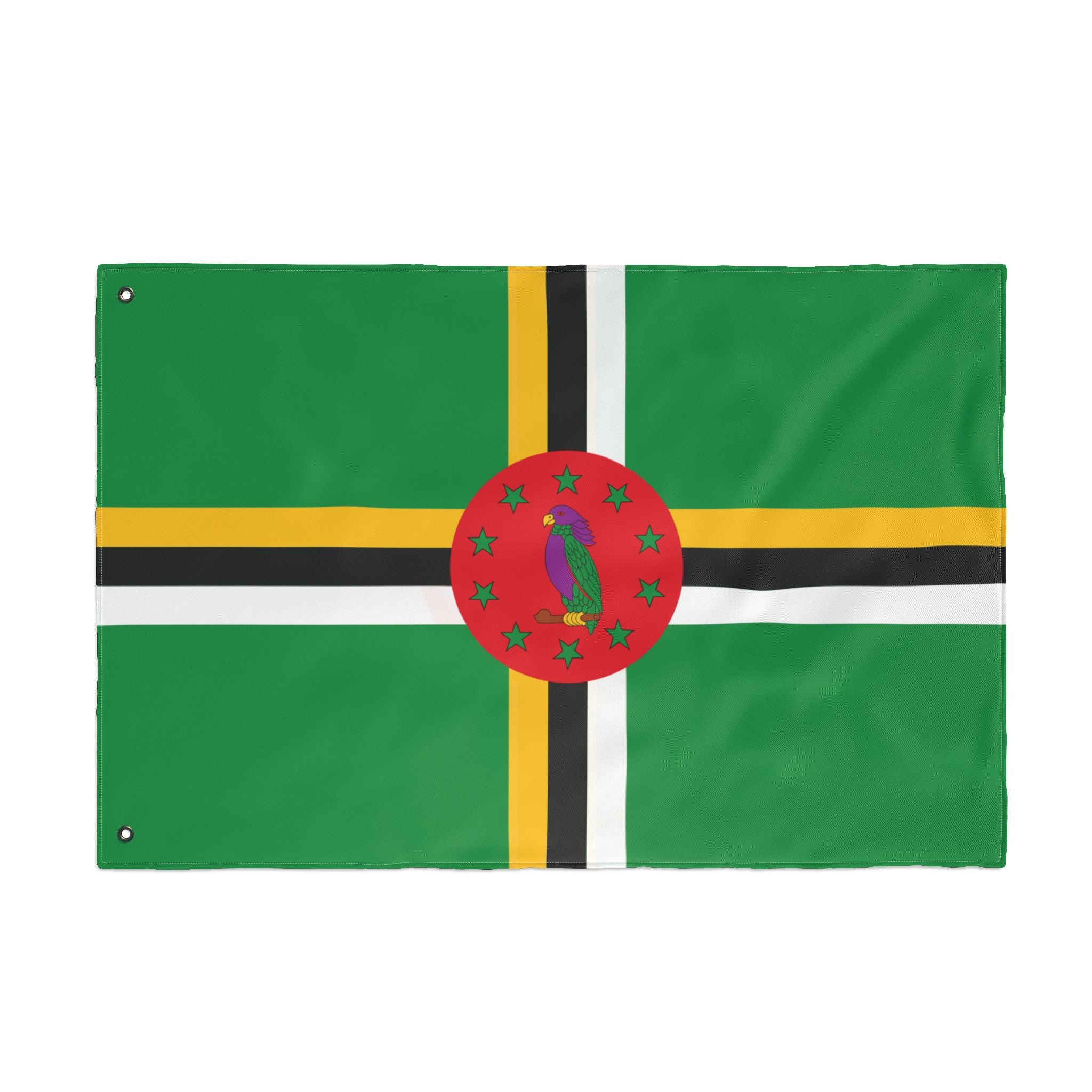 Dominica Flag Double Sided Flag