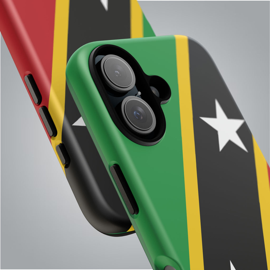 Saint Kitts and Nevis Flag Tough Phone Case