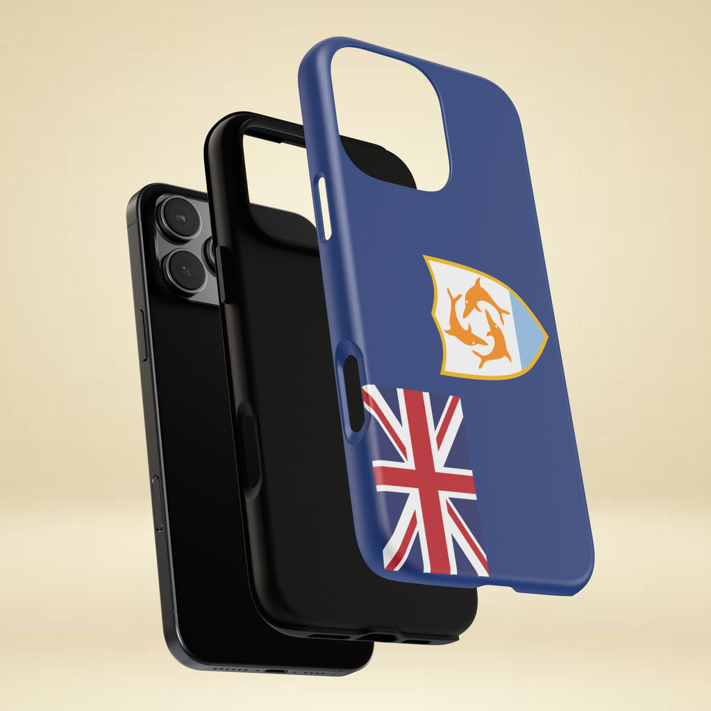Anguilla Flag Tough Phone Case