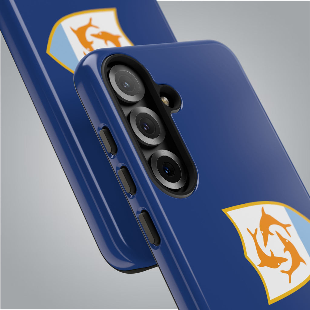 Anguilla Flag Tough Phone Case
