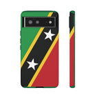 Saint Kitts and Nevis Flag Tough Phone Case - Irie Blues Boutique