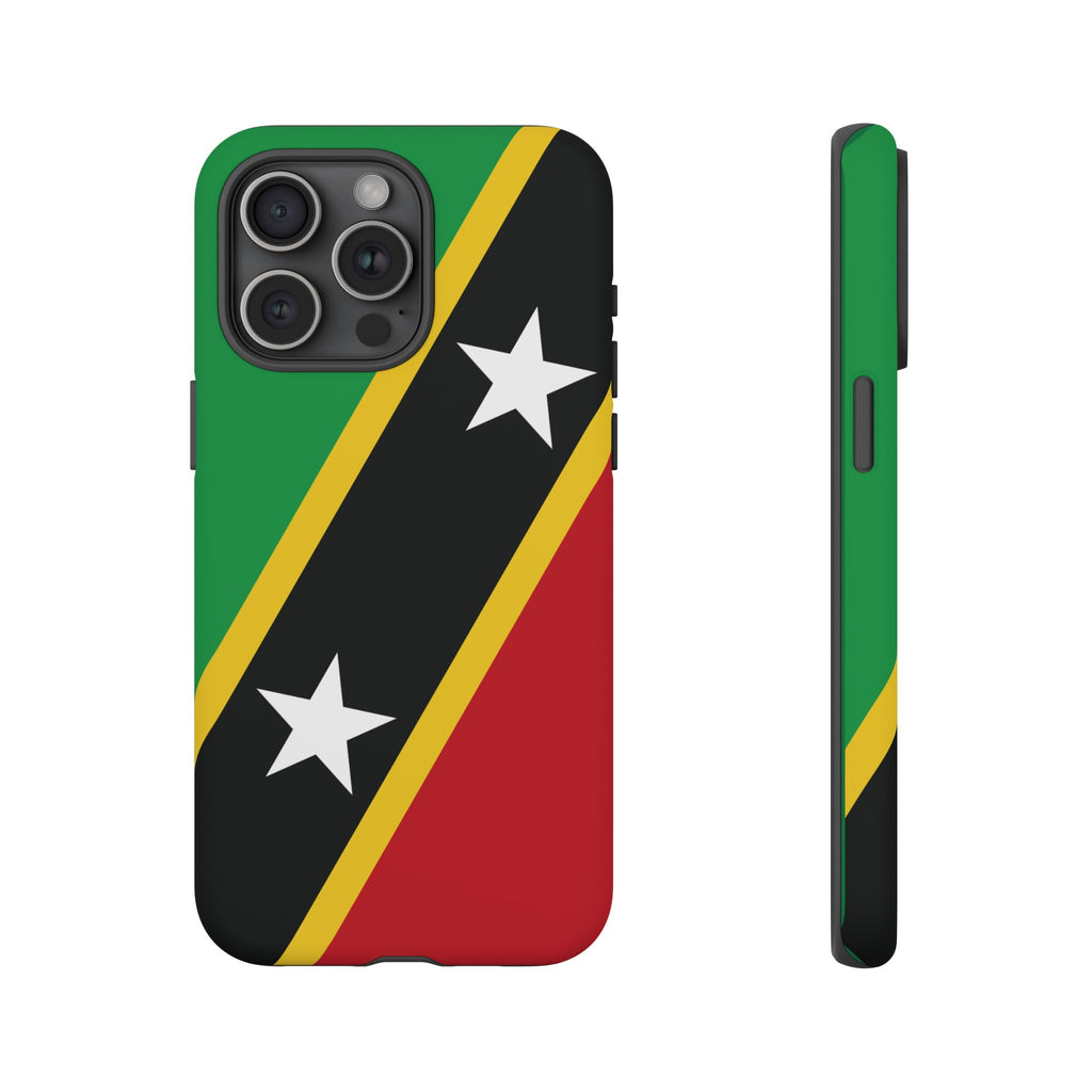 Saint Kitts and Nevis Flag Tough Phone Case - Irie Blues Boutique