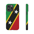 Saint Kitts and Nevis Flag Tough Phone Case - Irie Blues Boutique