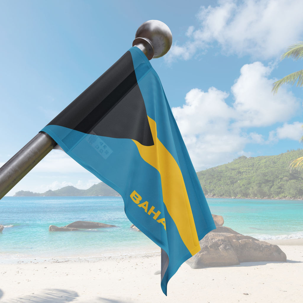 Bahamas Flag Wall Art - Irie Blues Boutique