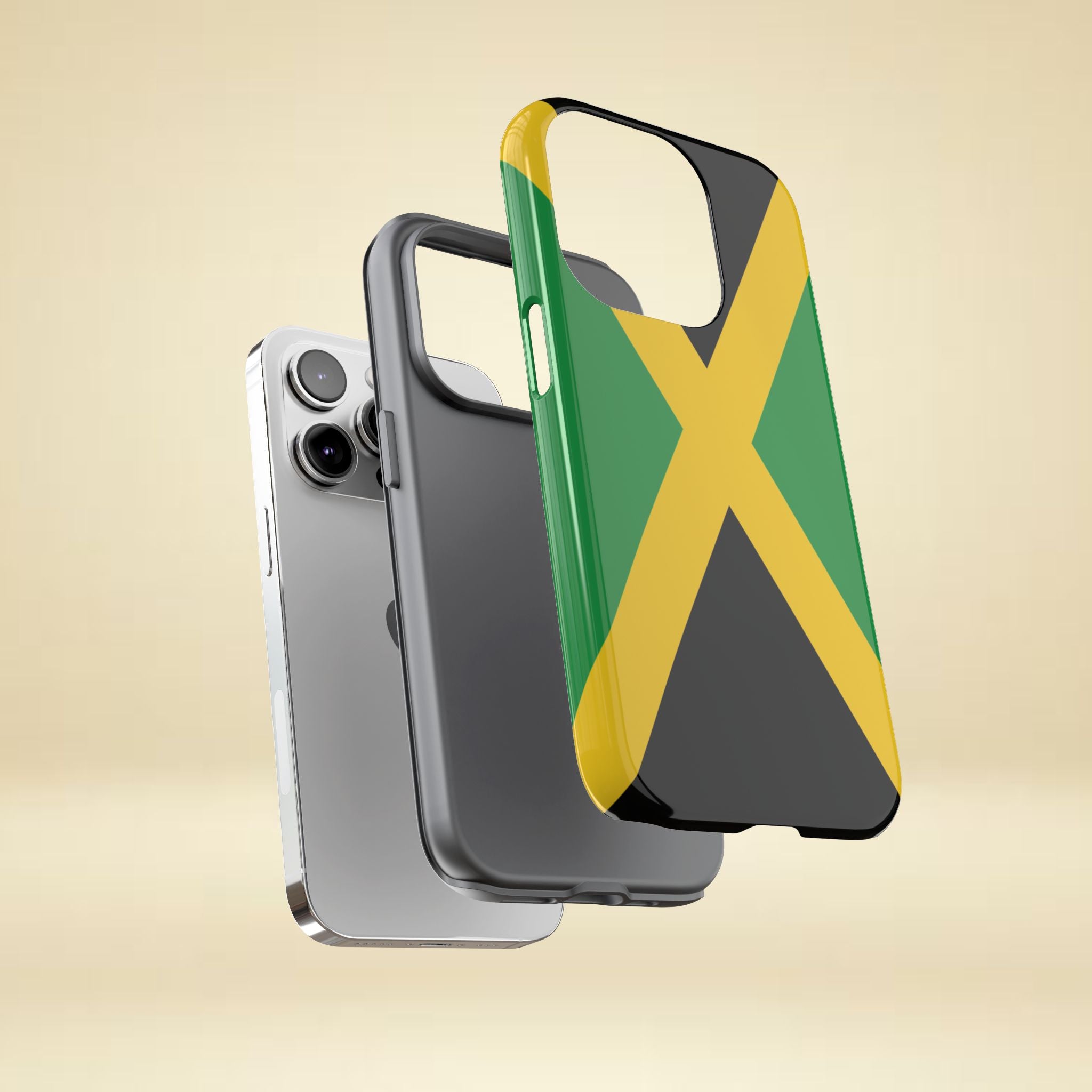 Jamaica Flag Tough Phone Case