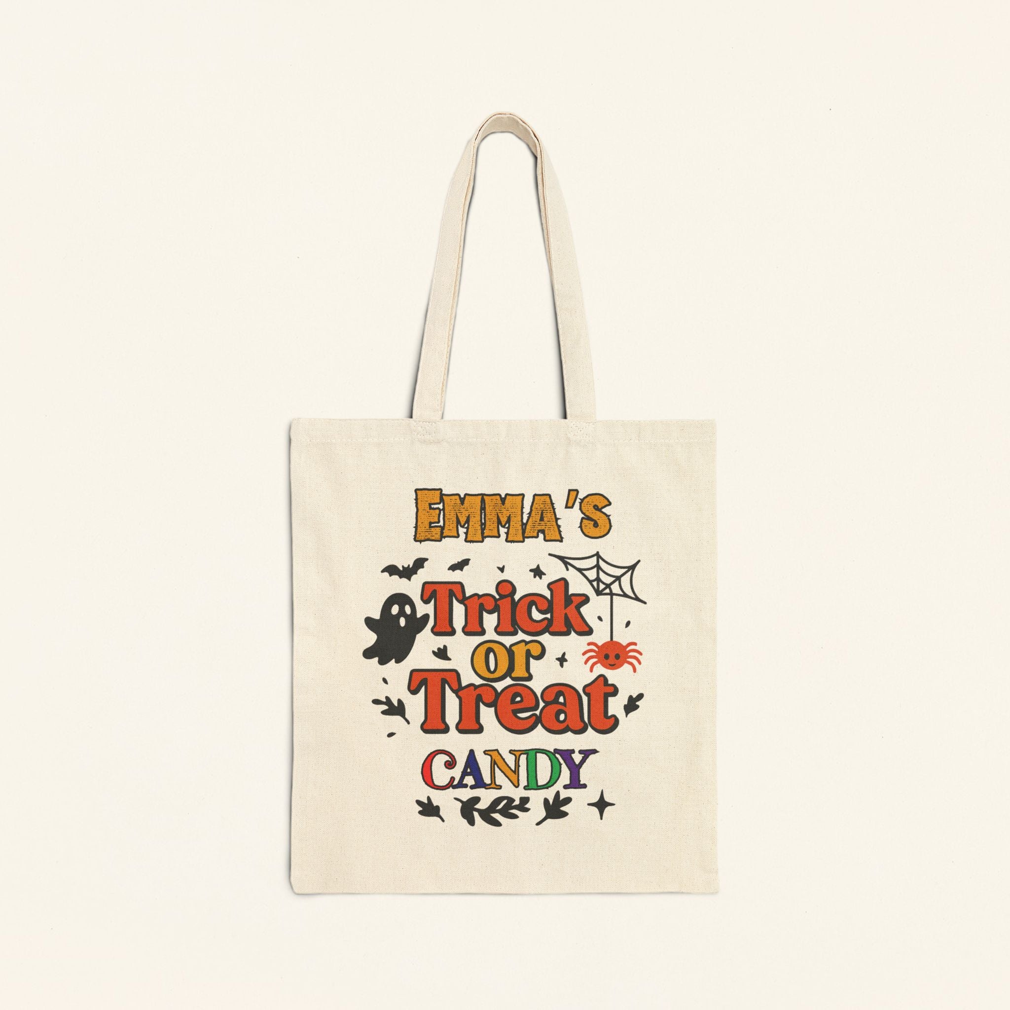 Personalized Kids Trick or Treat Bag