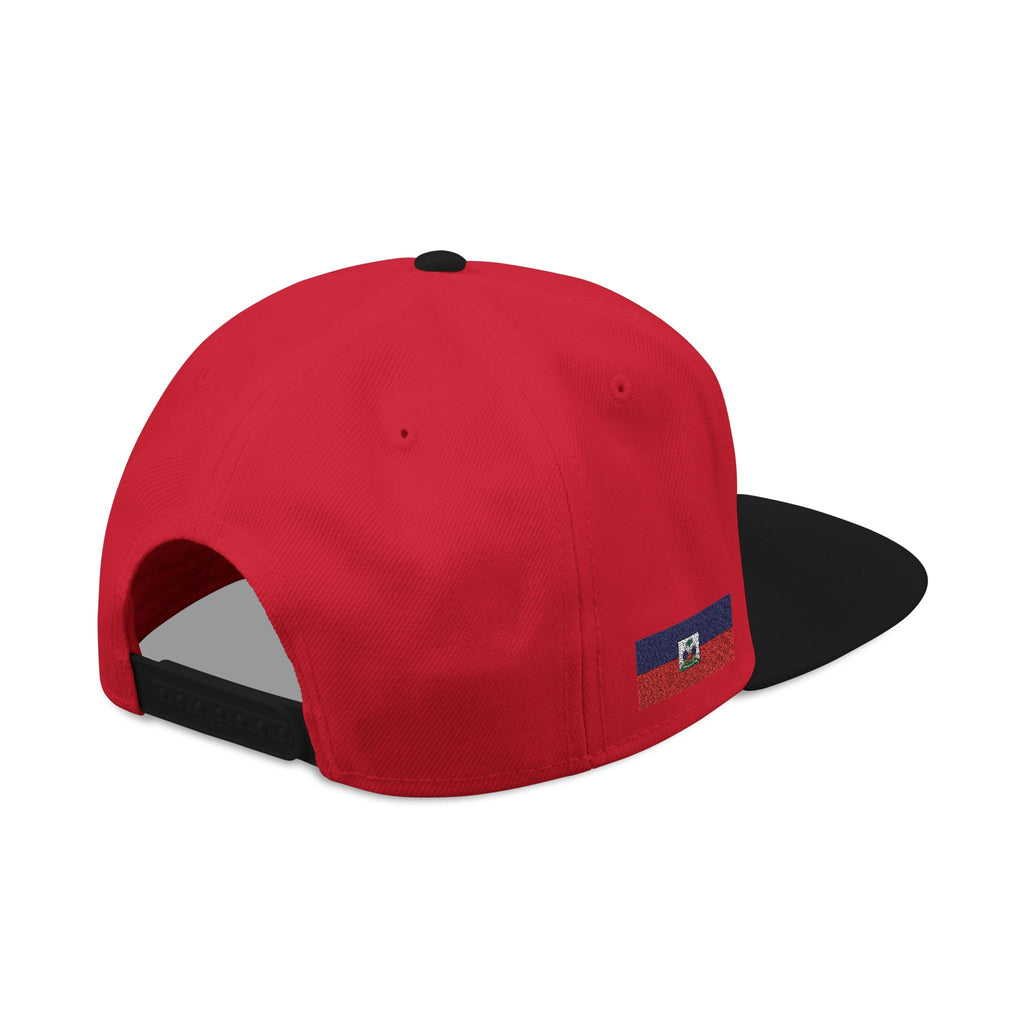 Haiti Zoe Embroidered Snapback Hat