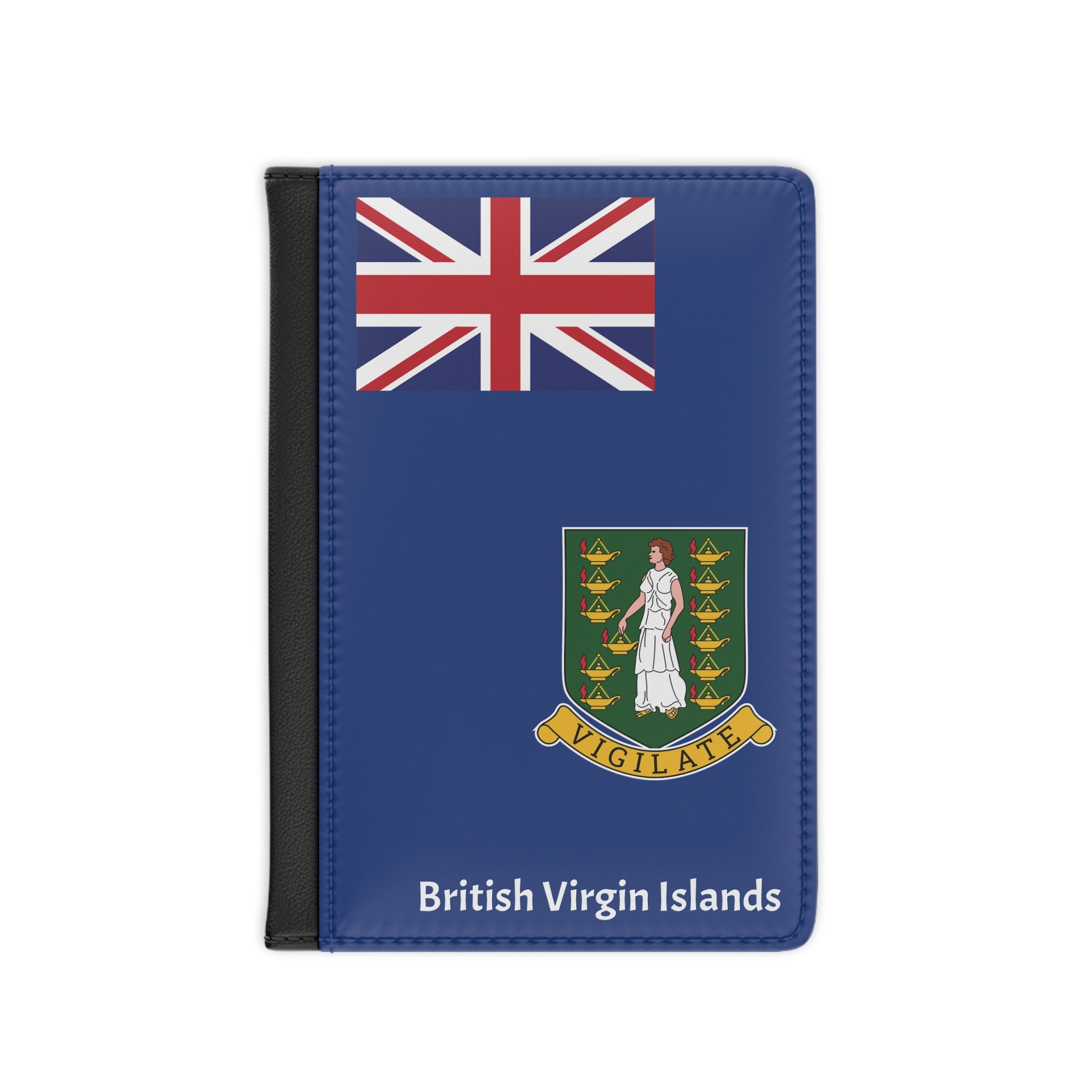 British Virgin Islands Flag Passport Cover - Irie Blues Boutique
