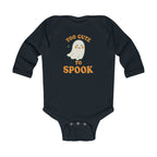 Too Cute To Spook Halloween Infant Long Sleeve Onesie, Baby Costume Clothes, Cute Ghost Bodysuit, Holiday Outfit, Unique Baby Gift - Irie Blues Boutique