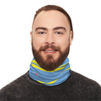 Aruba Flag Neck Gaiter Carnival Mask - Irie Blues Boutique