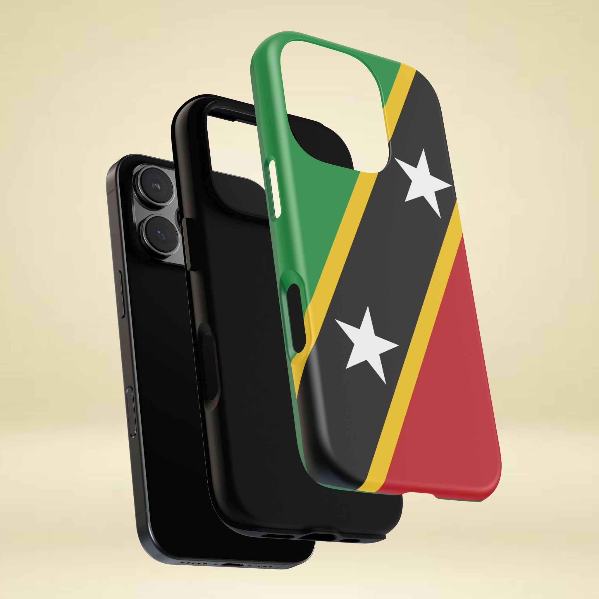 Saint Kitts and Nevis Flag Tough Phone Case
