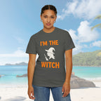 I'm The Witch Adult Costume Spooky Ghost Tshirt, Halloween T-shirt - Irie Blues Boutique