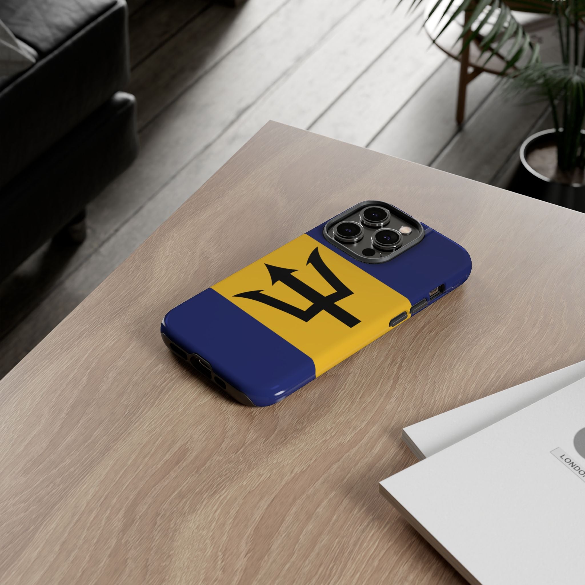 Barbados Flag Phone Case