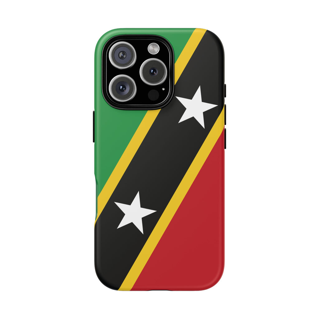 Saint Kitts and Nevis Flag Tough Phone Case - Irie Blues Boutique