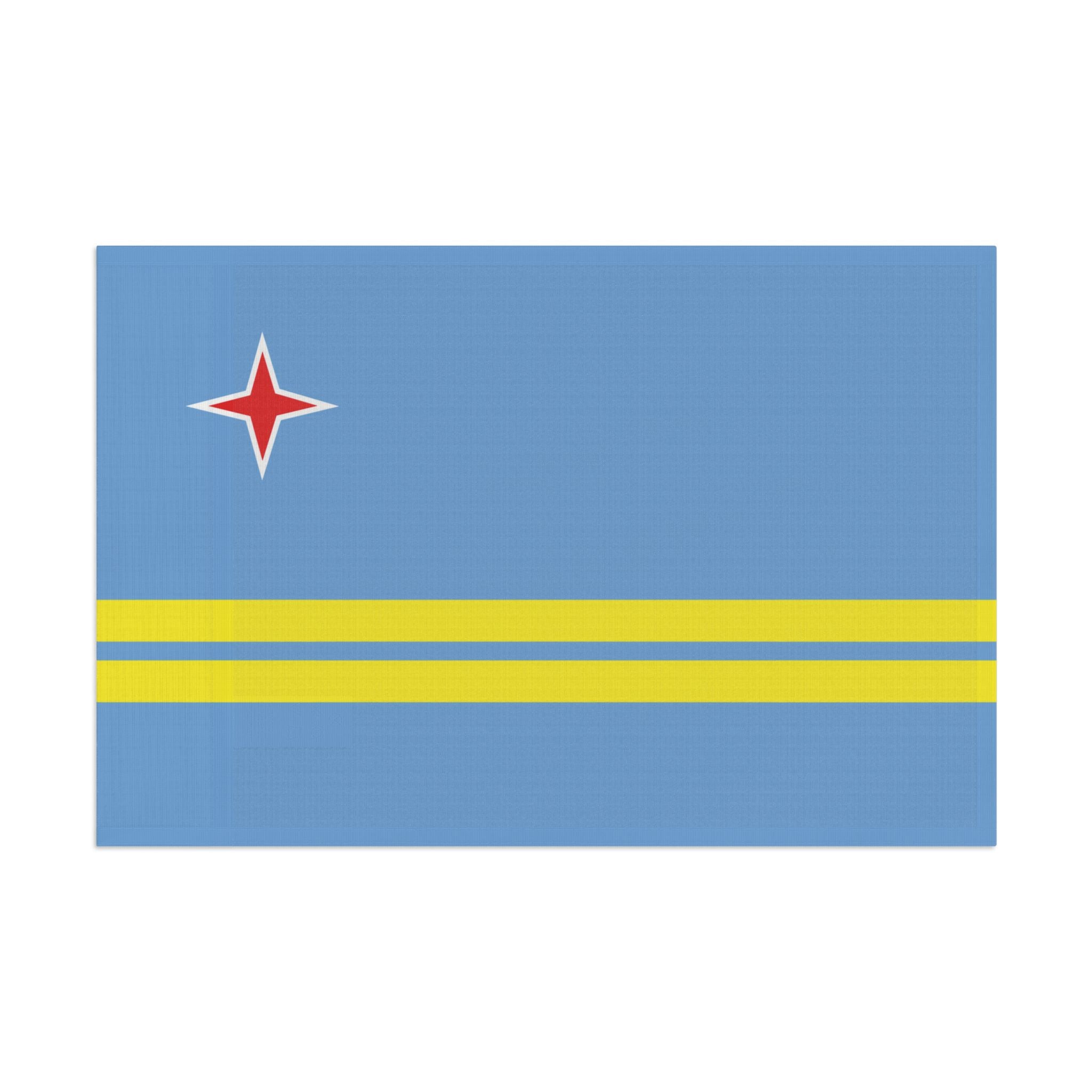 Aruba Flag Wall Art - Irie Blues Boutique