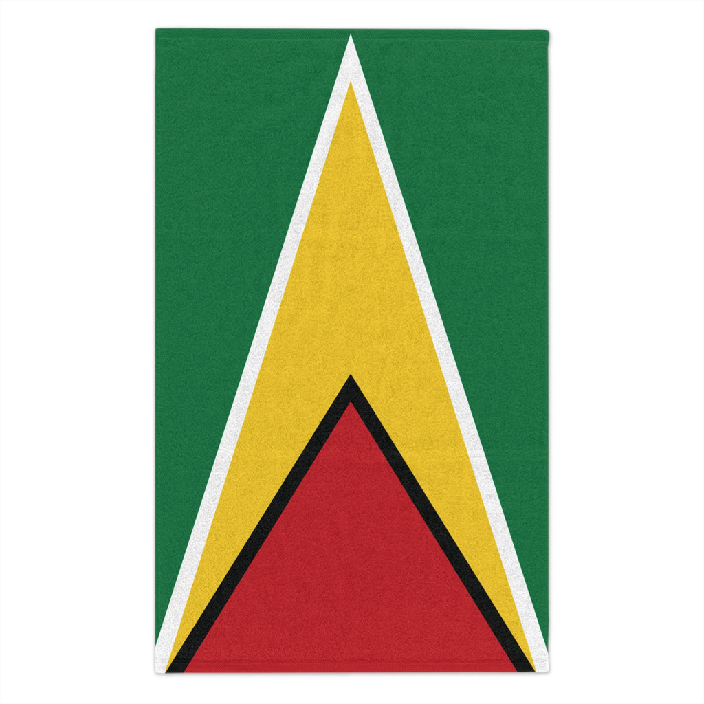 Guyana Flag Rally Towel - Irie Blues Boutique