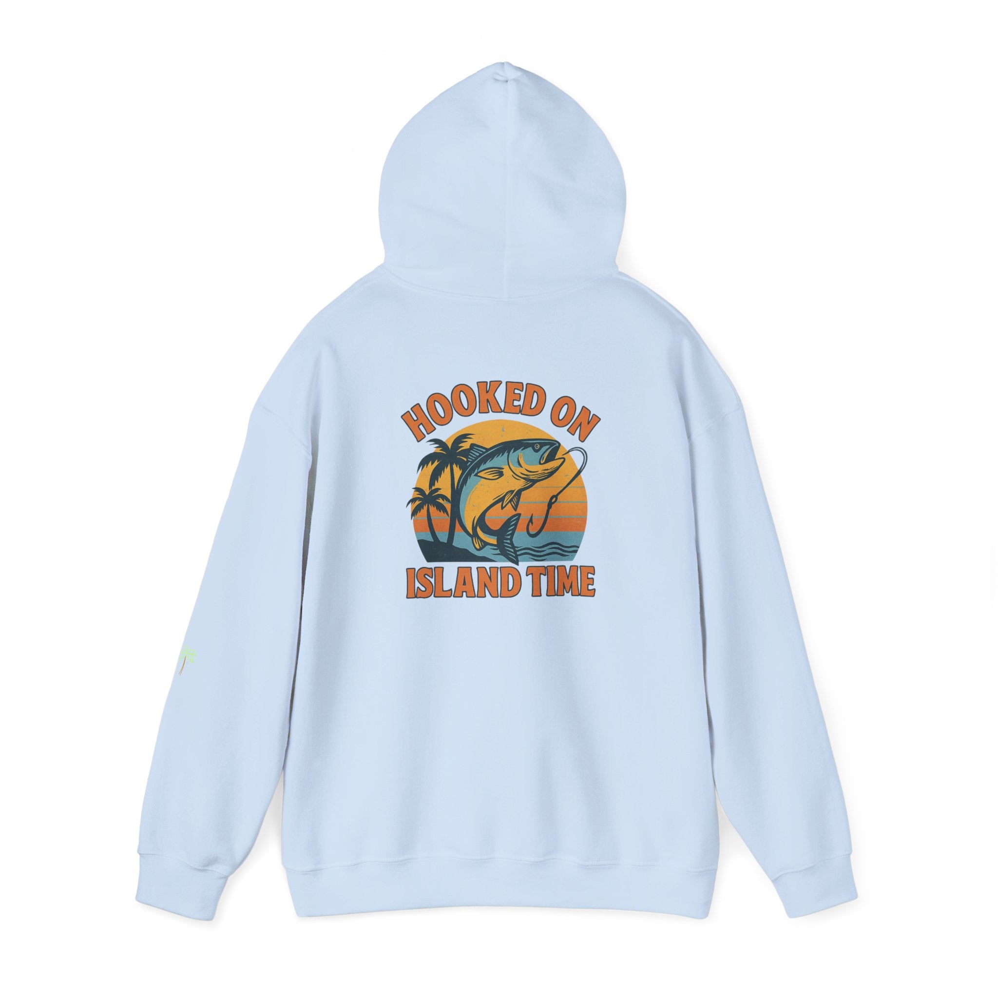 Hook on Island Time Fishin Hooded Sweatshirt - Irie Blues Boutique