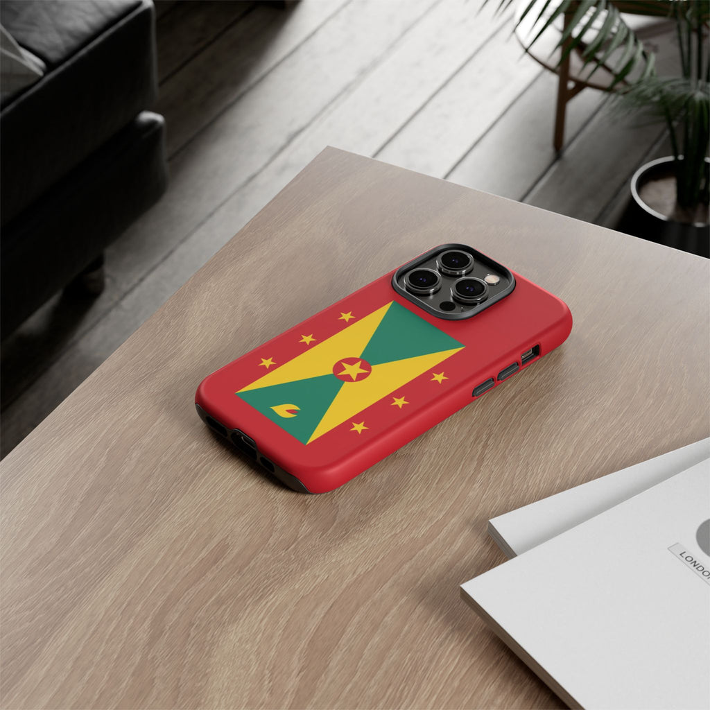 Grenada Flag Tough Phone Case - Irie Blues Boutique