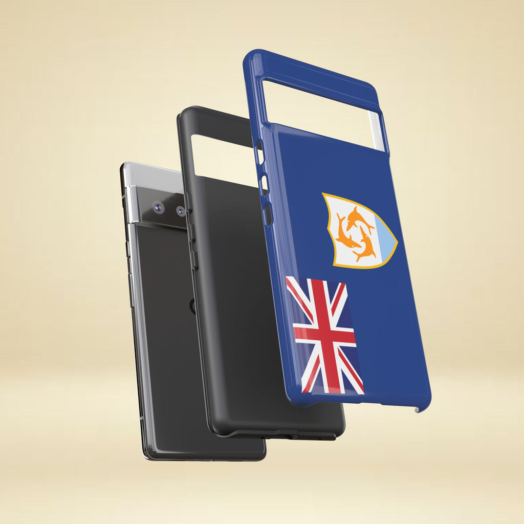 Anguilla Flag Tough Phone Case