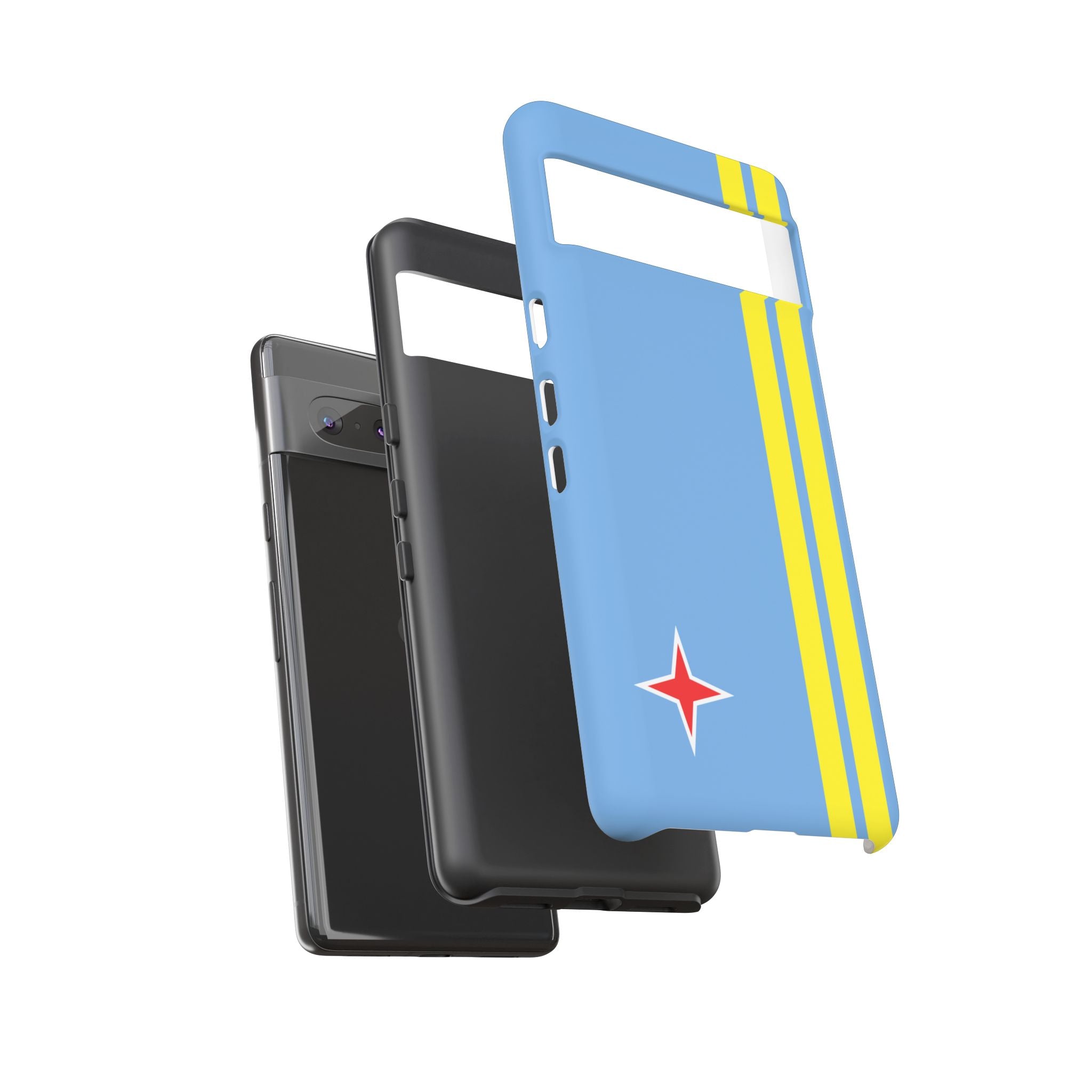 Aruba Flag Tough Phone Case - Irie Blues Boutique