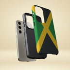Jamaica Flag Tough Phone Case