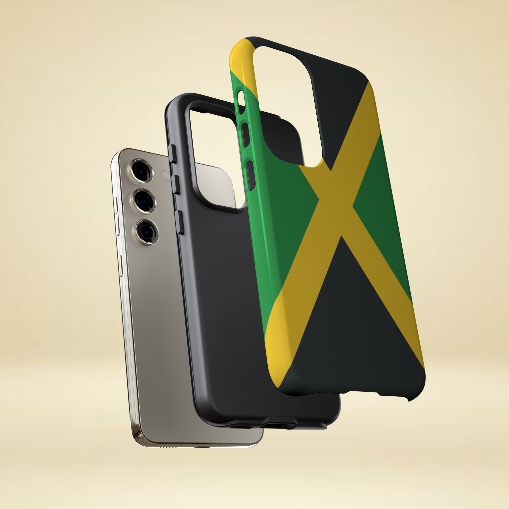 Jamaica Flag Tough Phone Case