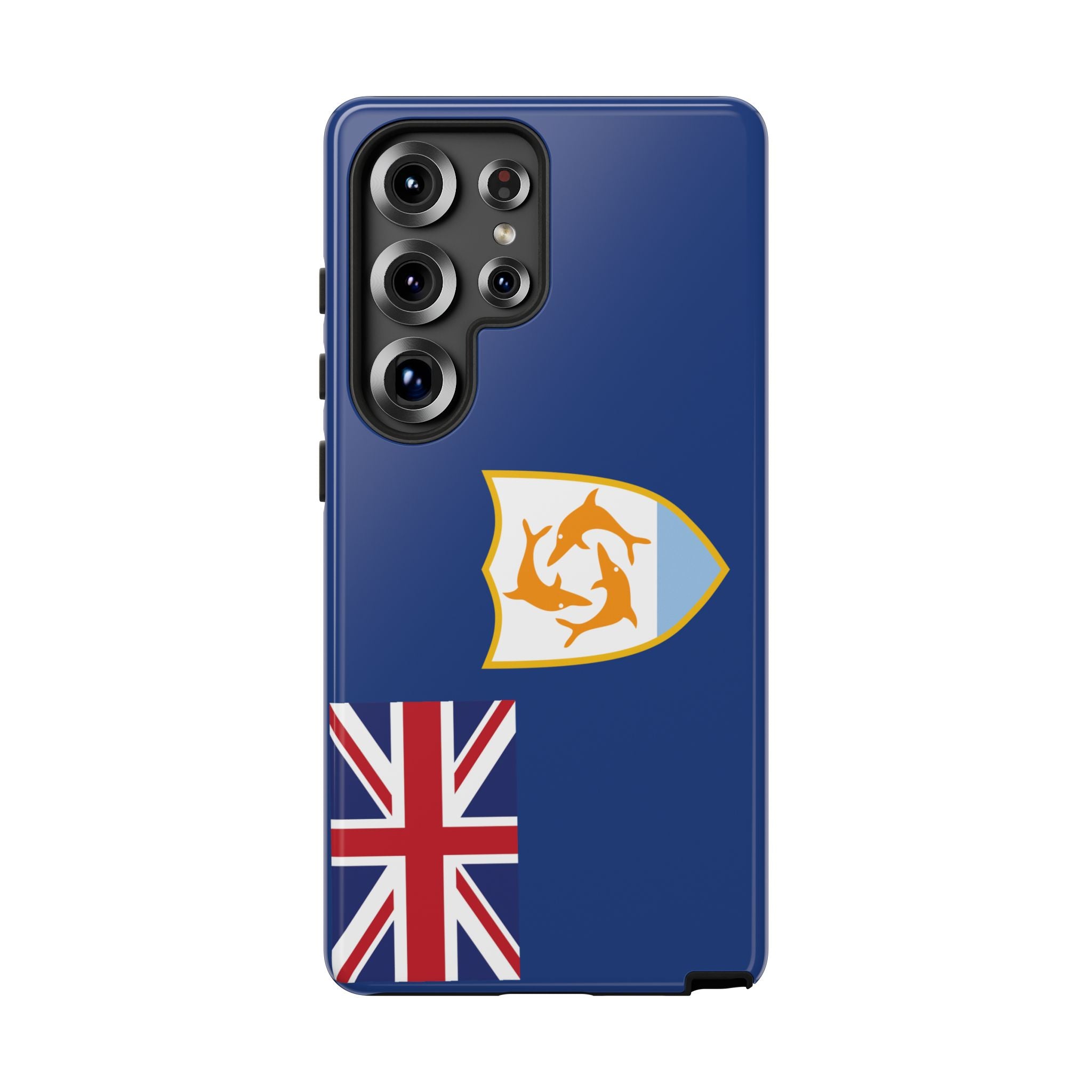 Anguilla Flag Tough Phone Case
