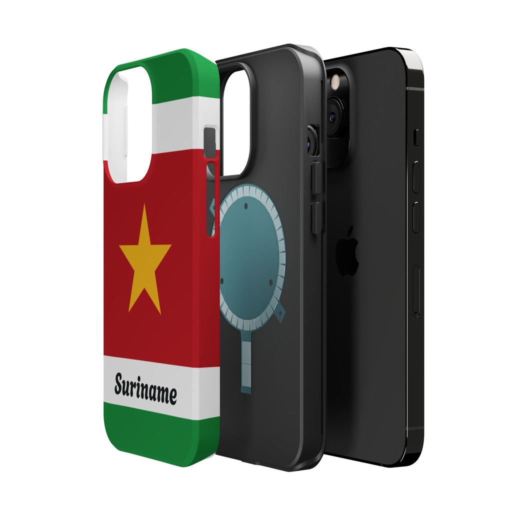 Suriname Flag Magnetic Case - Irie Blues Boutique