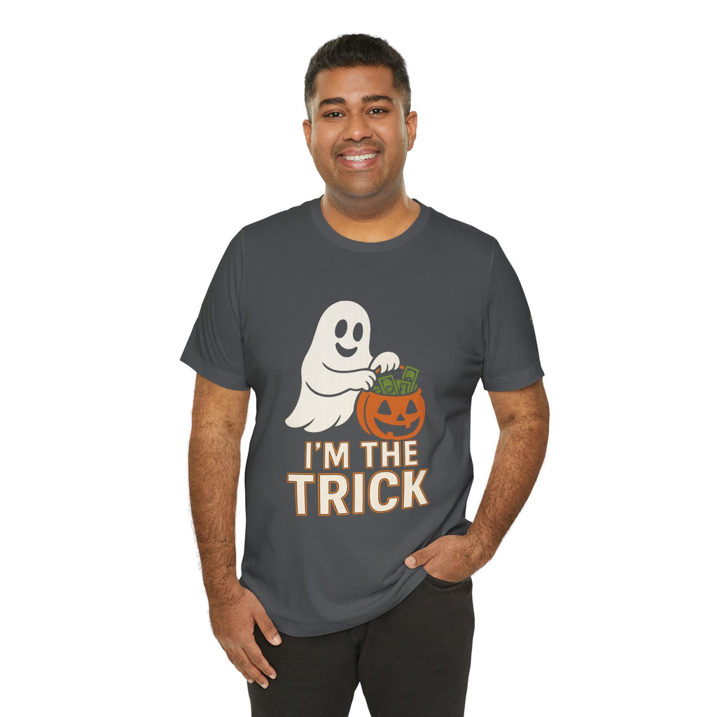 I'm The Trick Halloween Ghost Trick Tee - Irie Blues Boutique