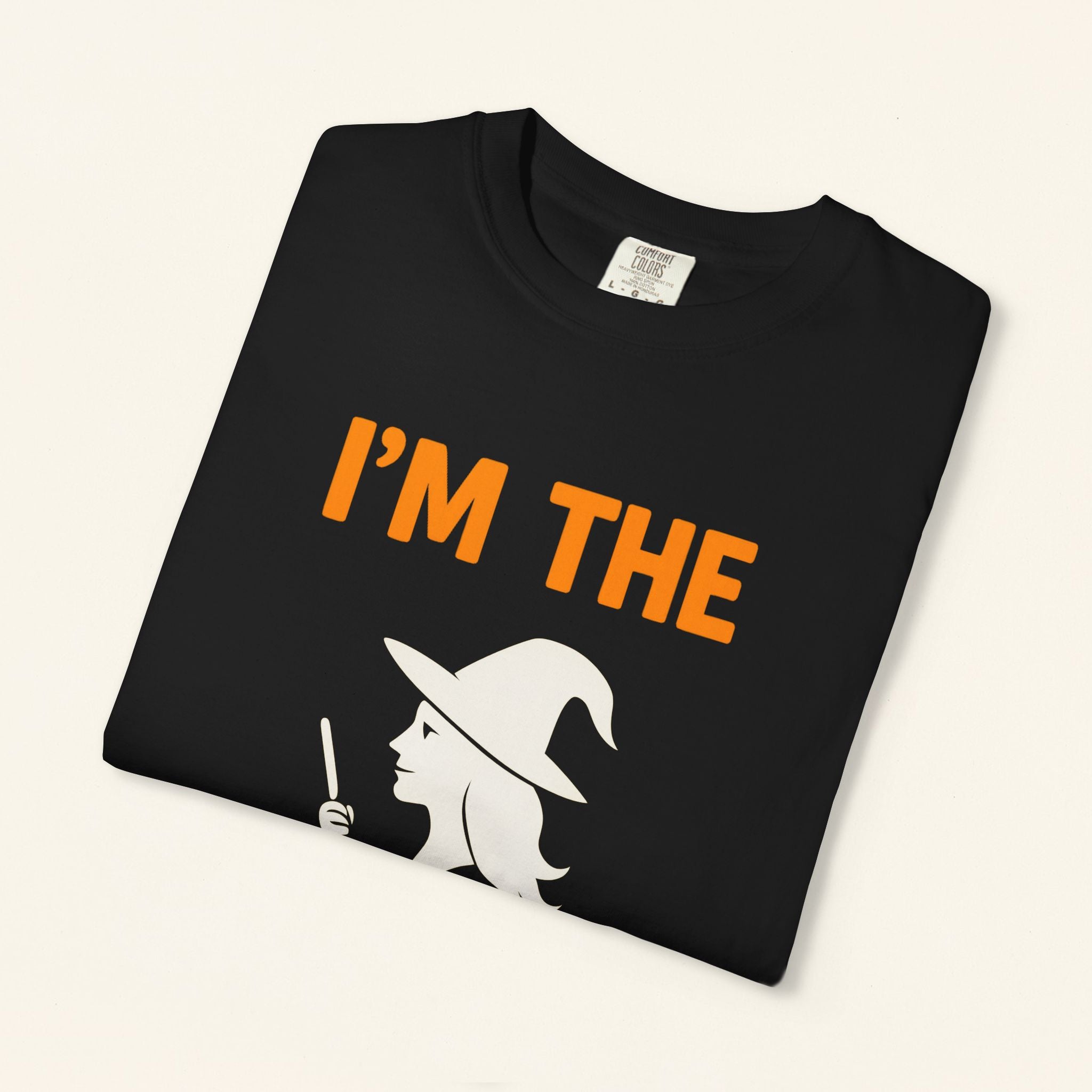 I'm The Witch Adult Costume Spooky Ghost Tshirt, Halloween T-shirt - Irie Blues Boutique