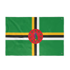 Dominica Flag Double Sided Flag