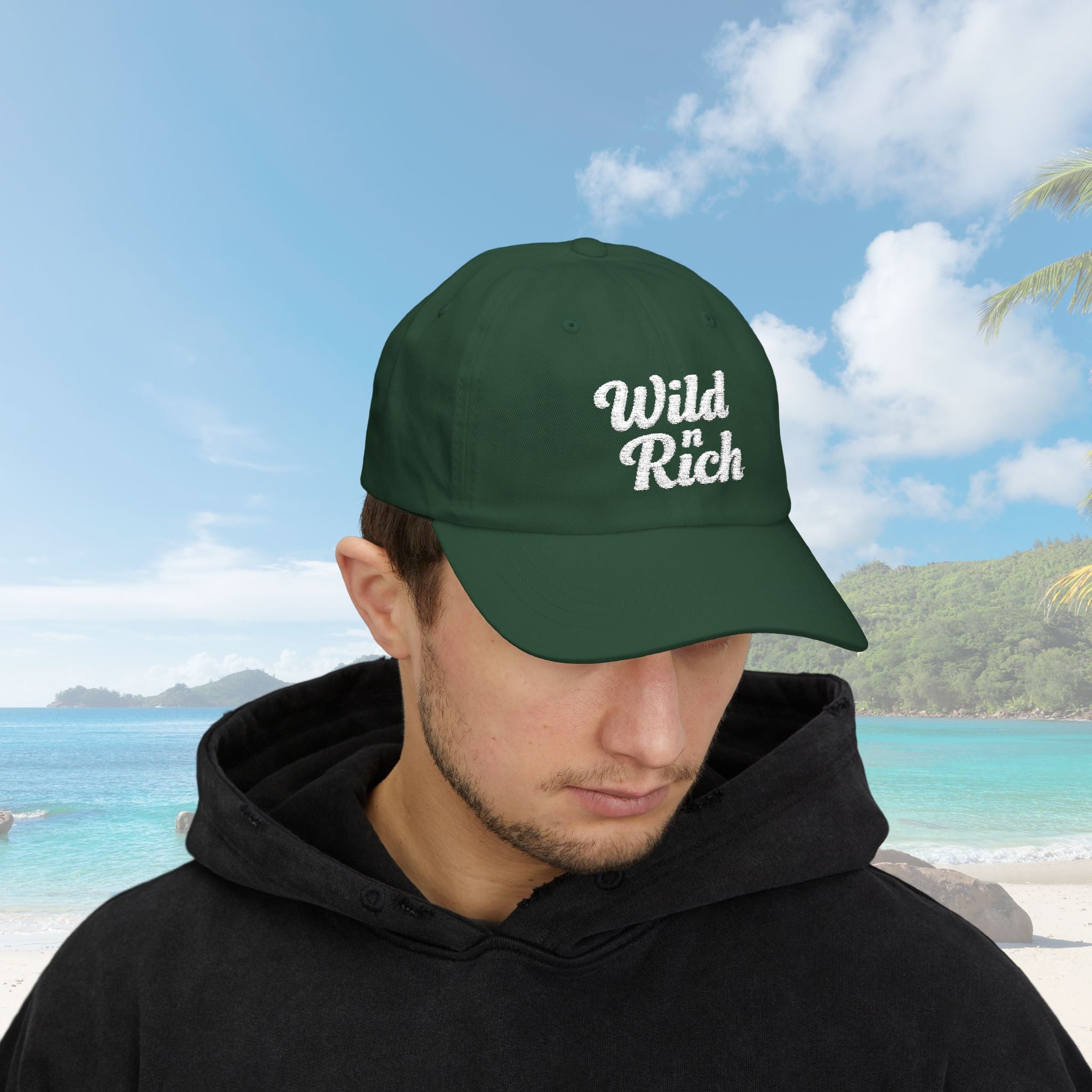 Wild n Rich, Stylish Gift for Dads, Outdoor Adventures, Casual Wear, Father's Day, Trendy Hat - Irie Blues Boutique