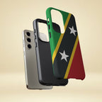 Saint Kitts and Nevis Flag Tough Phone Case
