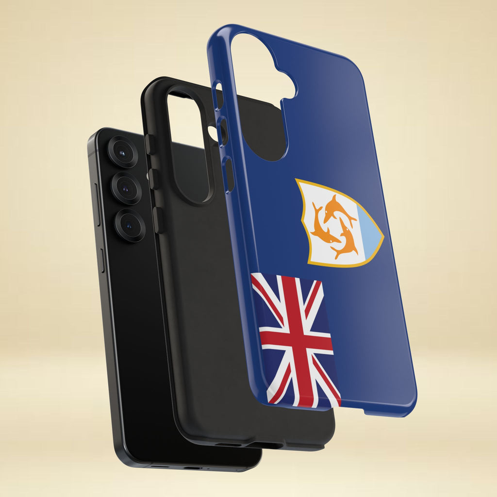 Anguilla Flag Tough Phone Case