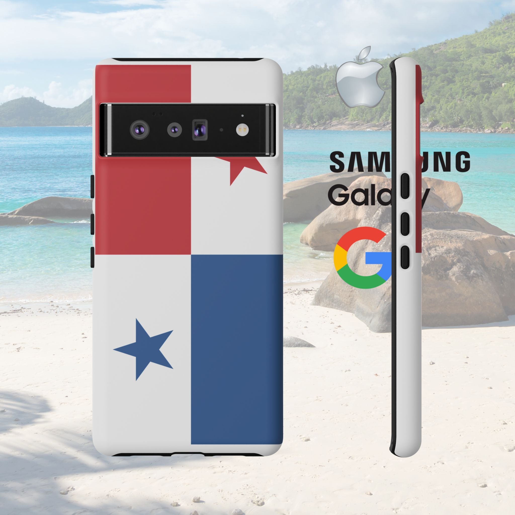 Panama Flag Tough Phone Case - Irie Blues Boutique