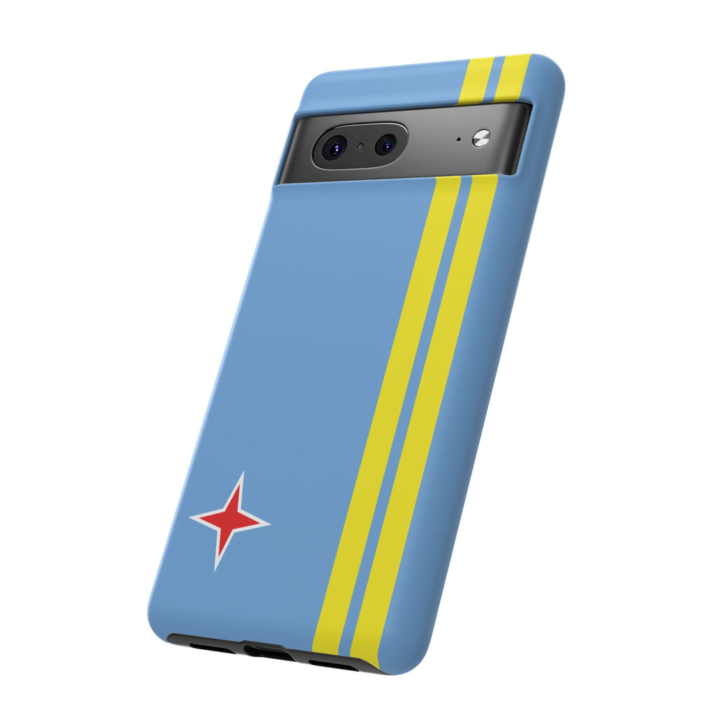 Aruba Flag Tough Phone Case - Irie Blues Boutique