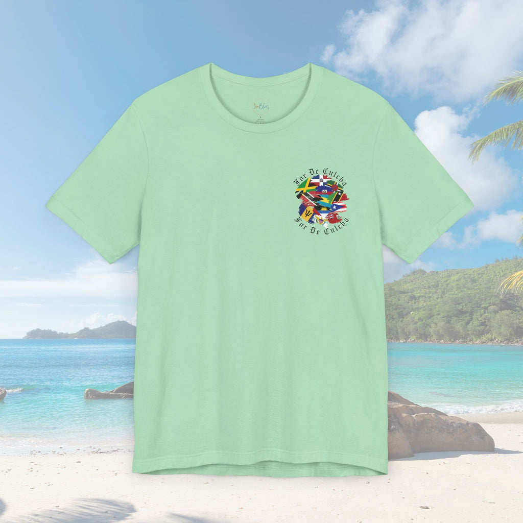 For The Culture Caribbean Flags Unisex T-Shirt - Irie Blues Boutique