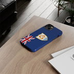 Anguilla Flag Tough Phone Case