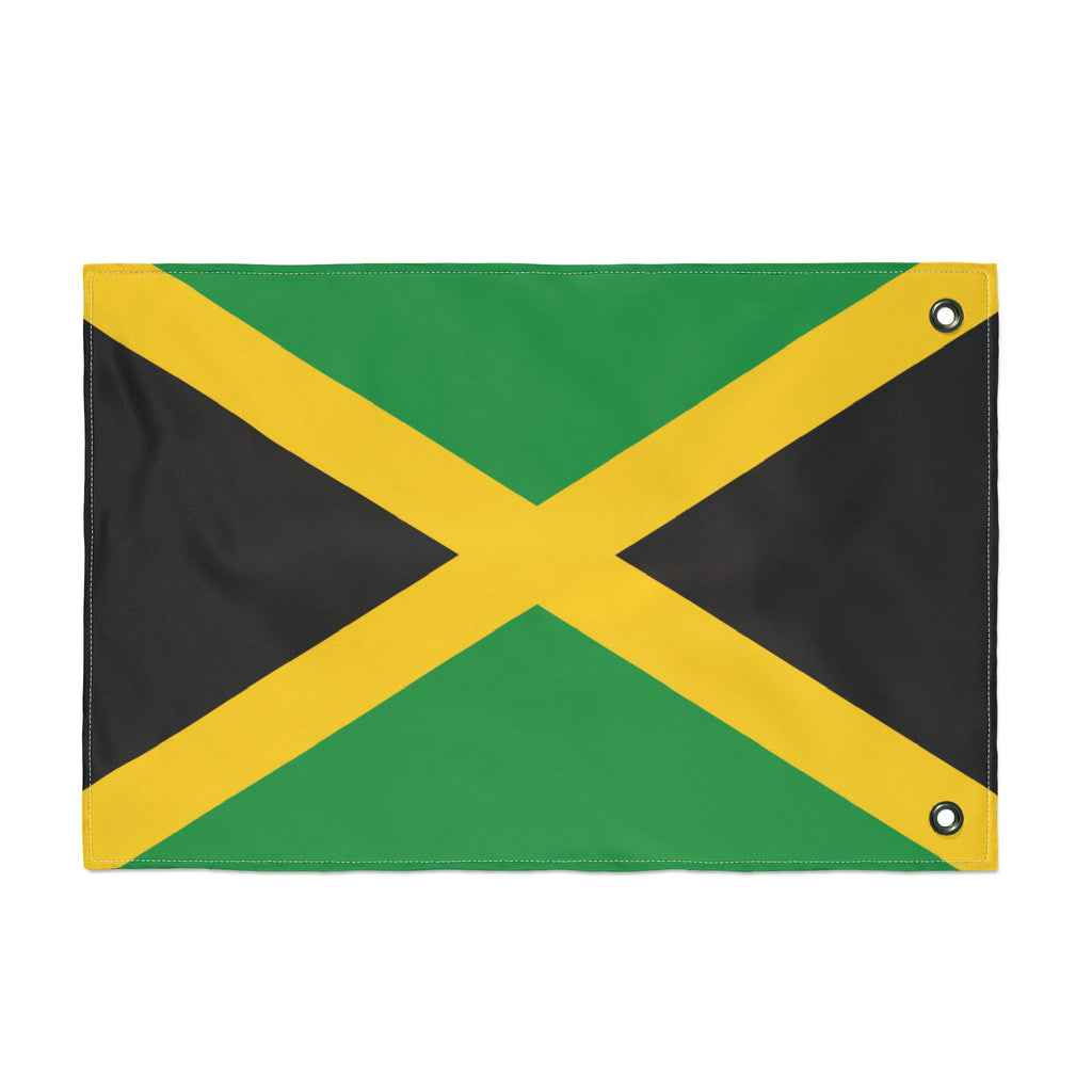 Jamaica Flag Double Sided Flag