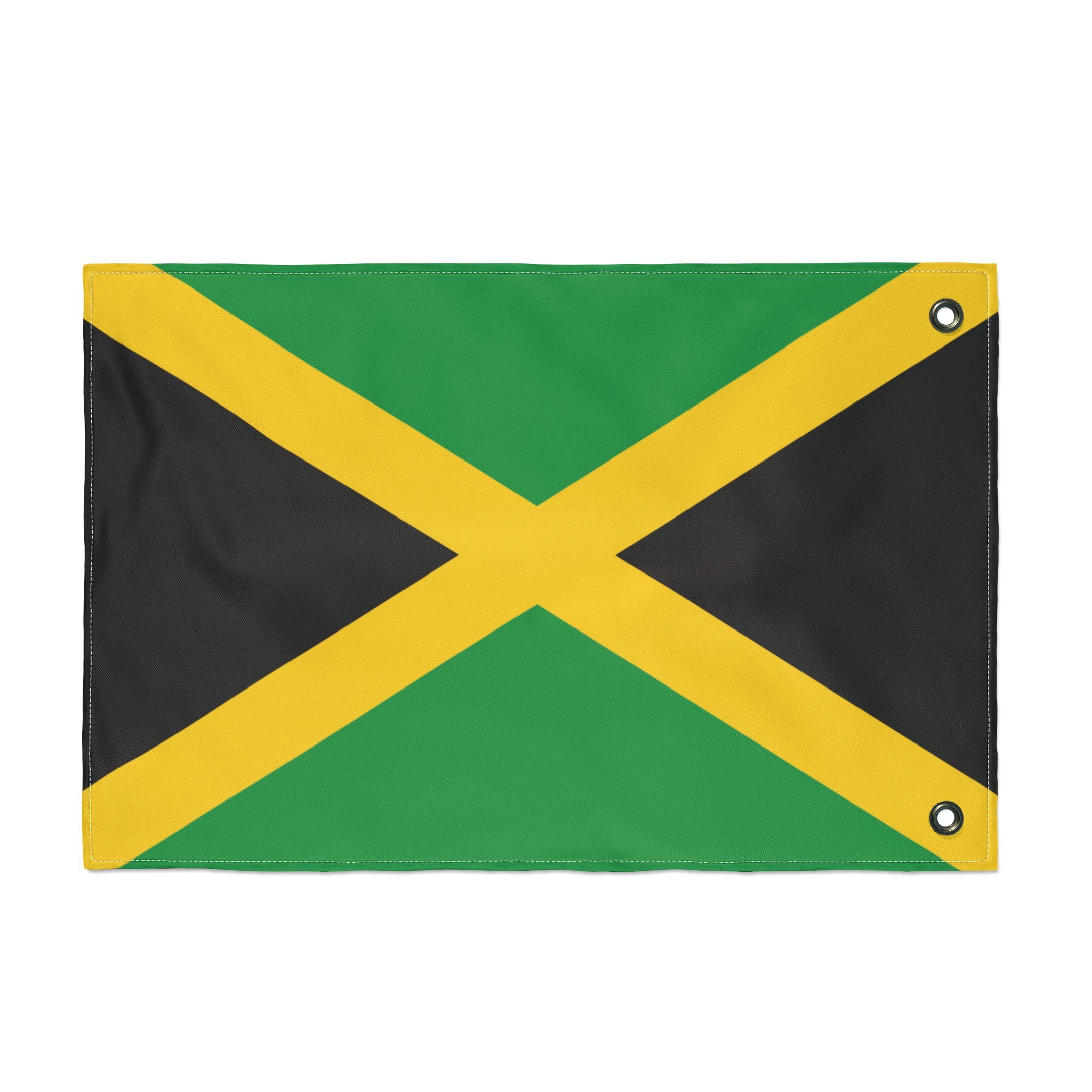 Jamaica Flag Double Sided Flag