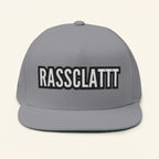 Rassclatt - Flat Bill Snapback, Festival Gear, Summer Vibes, Unique Gift for Music Lovers, Trendy Hat for Parties - Irie Blues Boutique