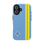 Aruba Flag Tough Phone Case - Irie Blues Boutique
