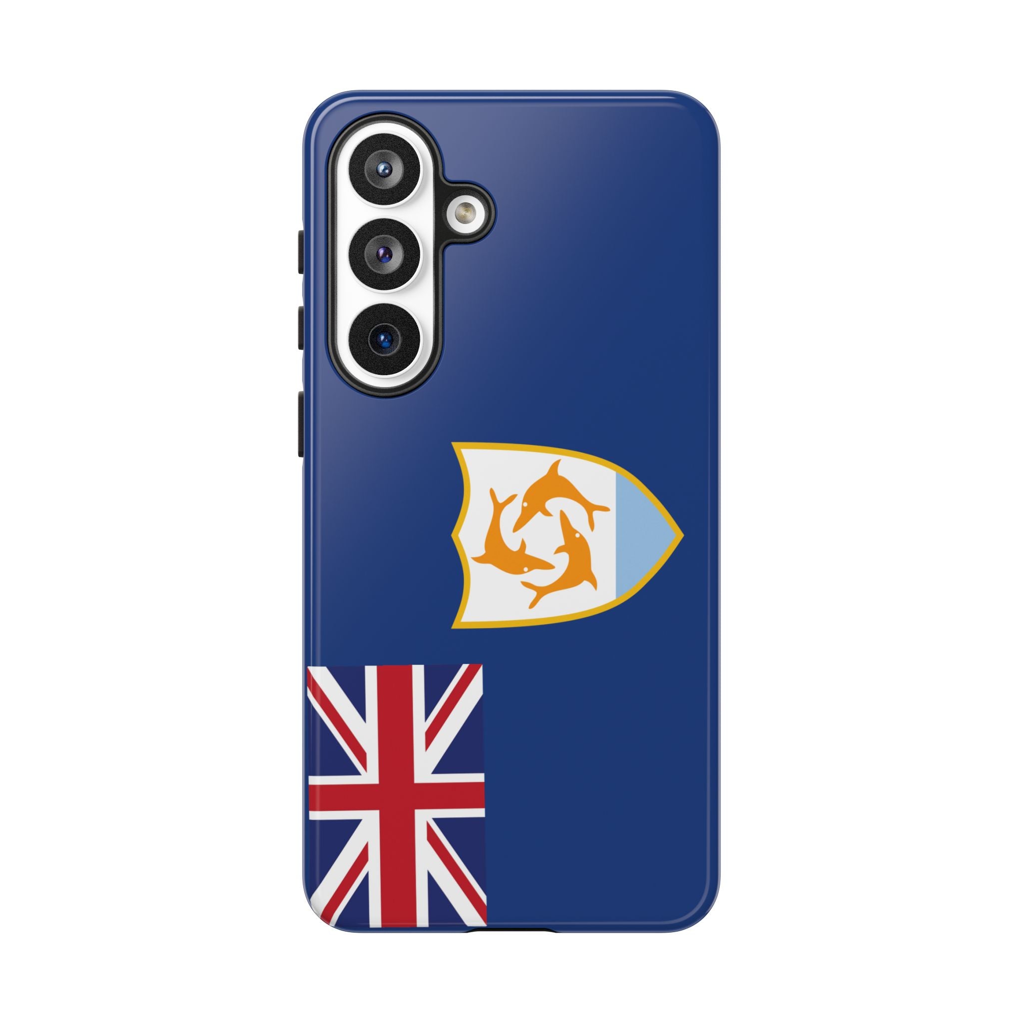 Anguilla Flag Tough Phone Case