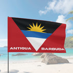 Antigua and Barbuda Flag Wall Art - Irie Blues Boutique