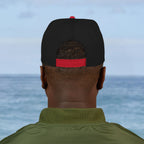 Haiti Zoe Embroidered Snapback Hat