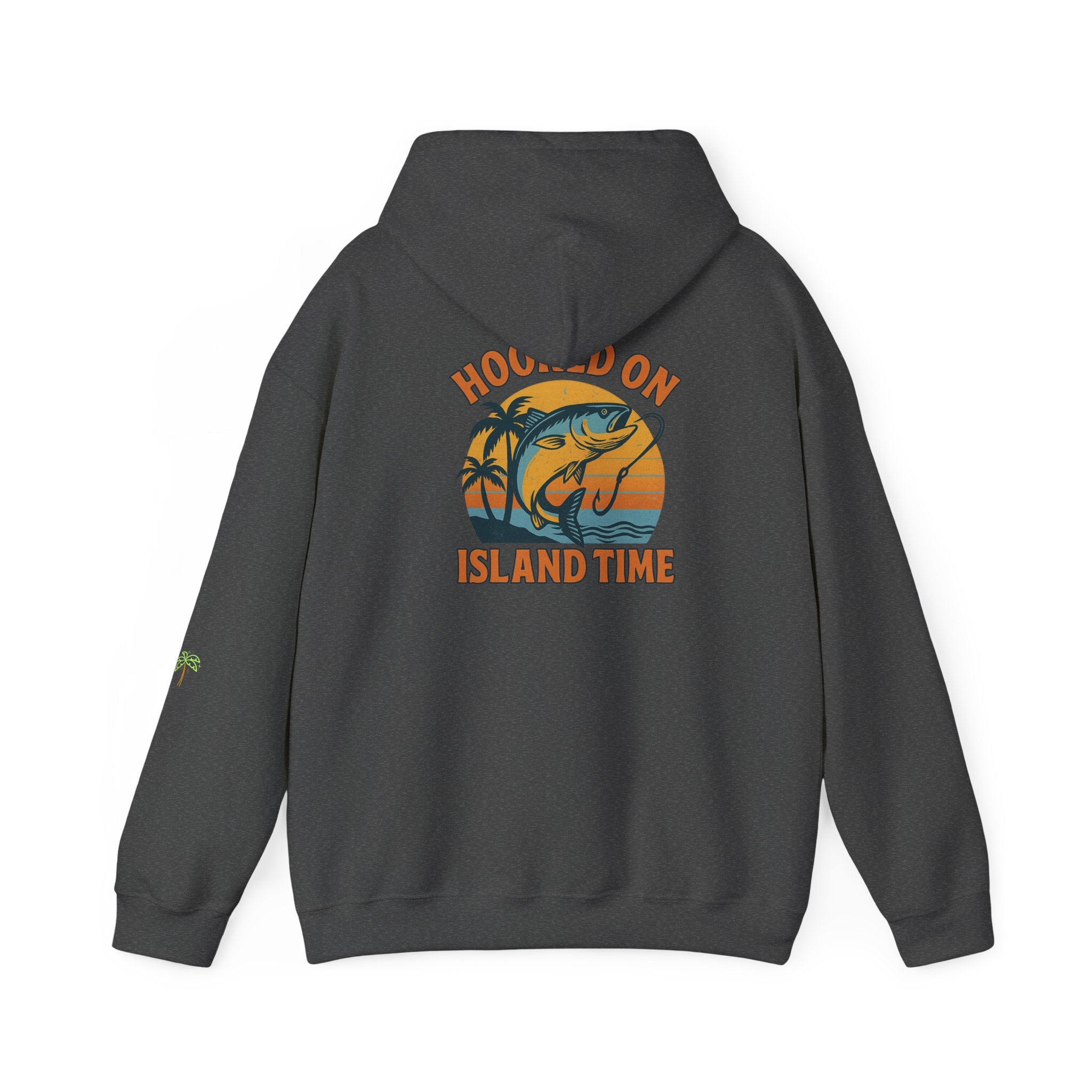 Hook on Island Time Fishin Hooded Sweatshirt - Irie Blues Boutique