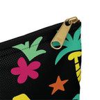 Soca Essentials Pouch - Colorful Accessory Case for Festivals, Travel, Beach Days, Gift Idea, Music Lovers - Irie Blues Boutique