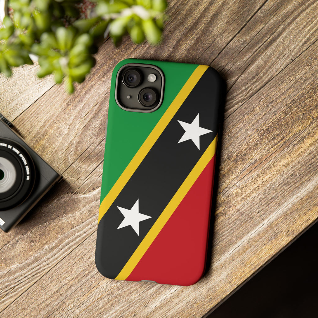 Saint Kitts and Nevis Flag Tough Phone Case